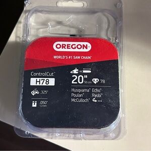 H78 ControlCut Chainsaw Chain for 20”  Bars Pro Series Ryobi Echo Poulan Husqvar